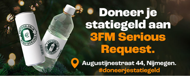3FM Serious Request Statiegeldactie